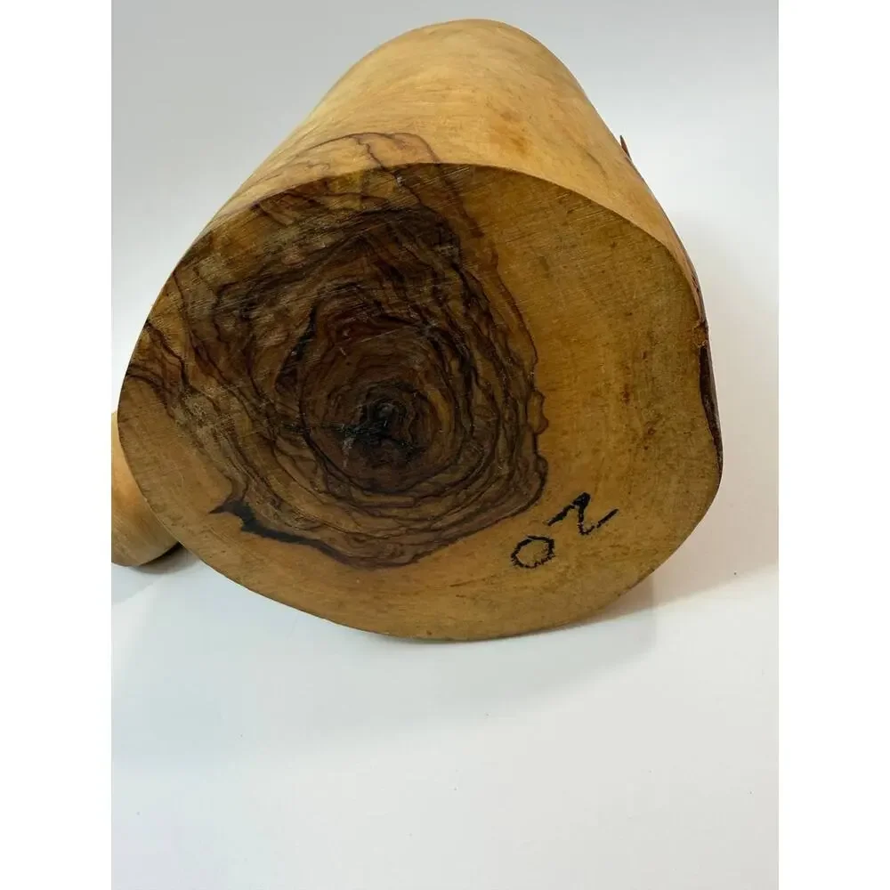Arte Legno Olive Wood Mortar and Pestle Italy Solid Wood 3 lb Kitchen